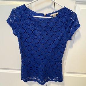 Banana Republic peplum top.